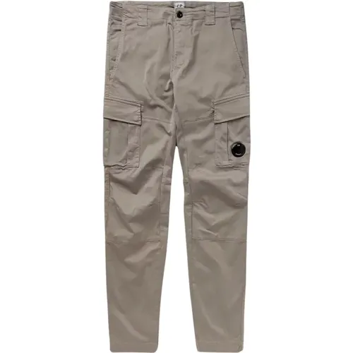 Cargo Stretch Sateen Pants , male, Sizes: L, M - C.P. Company - Modalova
