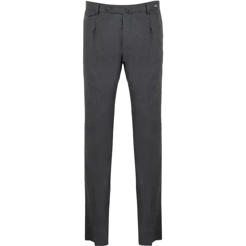 Custom Flannel Pants , male, Sizes: 2XL, 3XL - Tagliatore - Modalova