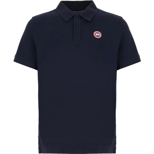 Polo Shirts, male, , Size: M Classic Polo Shirt for Men - Canada Goose - Modalova