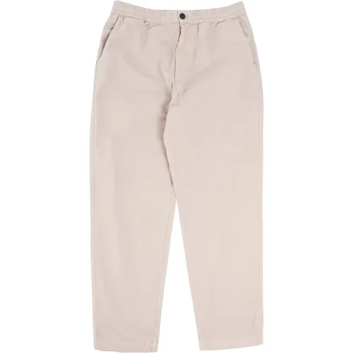 Straight Trousers, male, , Size: XL Cotton Reps Loose Pants - C.P. Company - Modalova