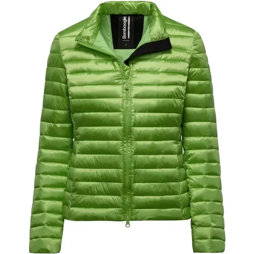 Bright Nylon Jacket with Synthetic Padding , female, Sizes: 2XL, L, M, XL - BomBoogie - Modalova