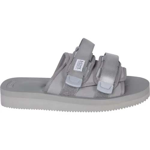 Sliders, male, , Size: 7 US Grey Sandals Stylish Comfortable Non-Slip - Suicoke - Modalova