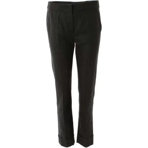 Emporio Women's Grey Pantalon , female, Sizes: XS - Armani - Modalova