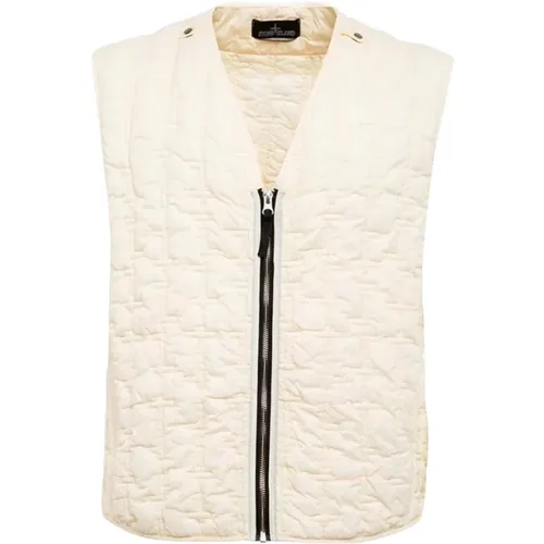 Stylish Puffer Vest , male, Sizes: L - Stone Island - Modalova