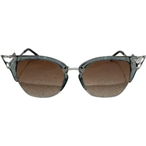 Pre-owned Accessories, female, , Size: ONE SIZE Pre-owned Plastic sunglasses - Fendi Vintage - Modalova