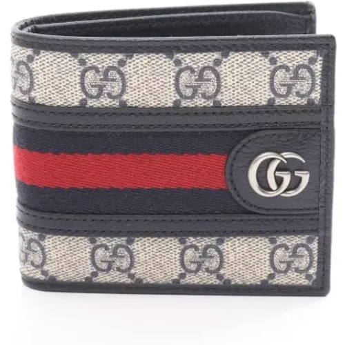 Pre-owned Wallets, female, , Size: ONE SIZE Pre-owned Coated canvas wallets - Gucci Vintage - Modalova