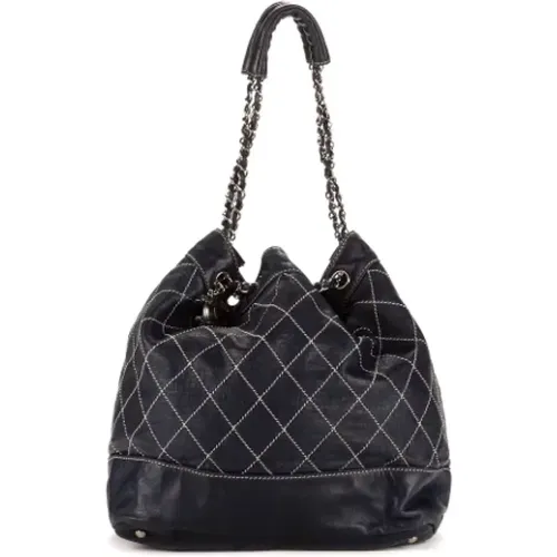 Pre-owned Bucket Bags, female, , Size: ONE SIZE Pre-owned Leather chanel-bags - Chanel Vintage - Modalova