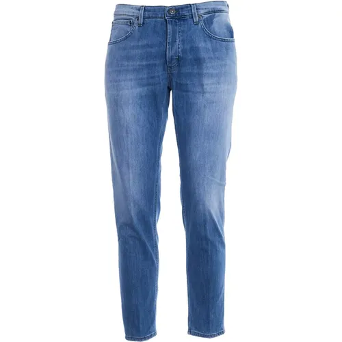 Mens Clothing Jeans Light Ss23 , male, Sizes: W34, W32, W31, W30, W29, W36 - Dondup - Modalova