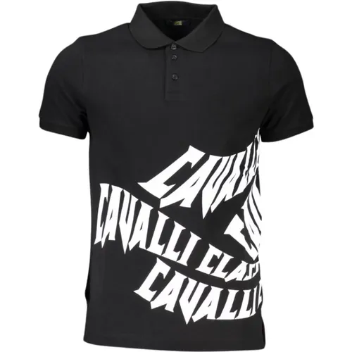 Elegant Polo Shirt , male, Sizes: L, XL - Cavalli Class - Modalova