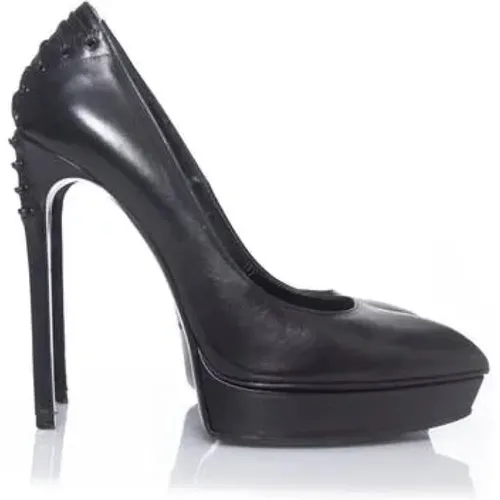 Pre-owned Pumps, female, , Size: 8 US Pre-owned Leather heels - Saint Laurent Vintage - Modalova