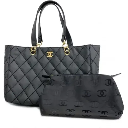 Pre-owned Leather handbags , female, Sizes: ONE SIZE - Chanel Vintage - Modalova