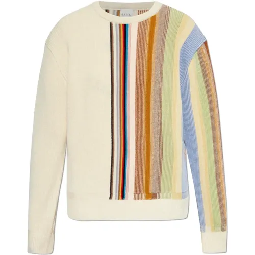 Pullover mit gestreiftem Muster , Damen, Größe: XS - Paul Smith - Modalova