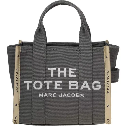 Grüne Jacquard-Handtasche mit Reißverschluss - Marc Jacobs - Modalova