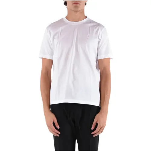 Cotton T-shirt with Regular Fit , male, Sizes: M, XL, 2XL - Paolo Pecora - Modalova