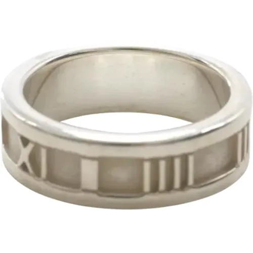 Pre-owned Jewellery, female, , Size: ONE SIZE Pre-owned Silver rings - Tiffany & Co. Pre-owned - Modalova