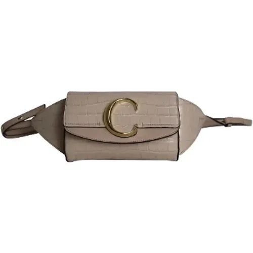 Pre-owned Belt Bags, female, , Size: ONE SIZE Pre-owned Leather crossbody-bags - Chloé Pre-owned - Modalova