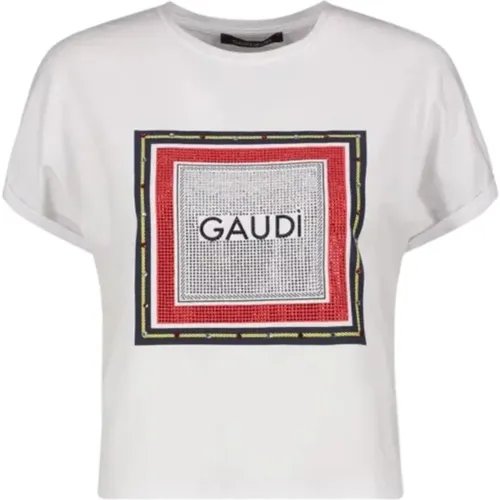 Kurzarm T-Shirt Gaudi - Gaudi - Modalova