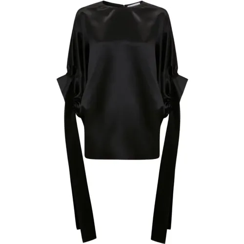 Oversized Top with Sleeves , female, Sizes: XS - JW Anderson - Modalova