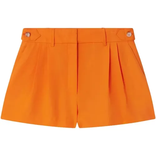 Luxuriöse Viskose Short Shorts , Damen, Größe: 2XS - Stella Mccartney - Modalova