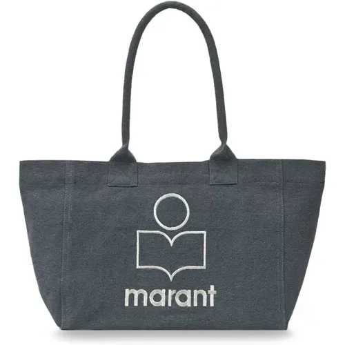 Tote Bags, female, , Size: ONE SIZE Yenky Zipped Bag - Isabel marant - Modalova