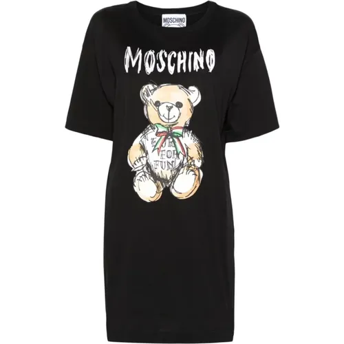 Chic Mini Dresses Collection , female, Sizes: XS - Moschino - Modalova