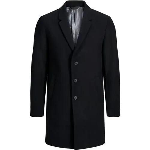 Single-Breasted Coats, male, , Size: S Single-Breasted Coats - jack & jones - Modalova