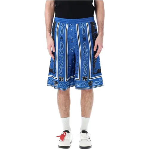 Mens Clothing Shorts Royal Ss24 , male, Sizes: S, M - Off White - Modalova