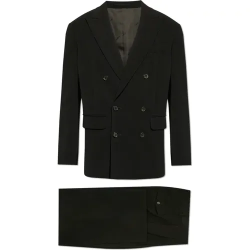 Double Breasted Suits, male, , Size: XL Suit with double-breasted jacket - Dsquared2 - Modalova