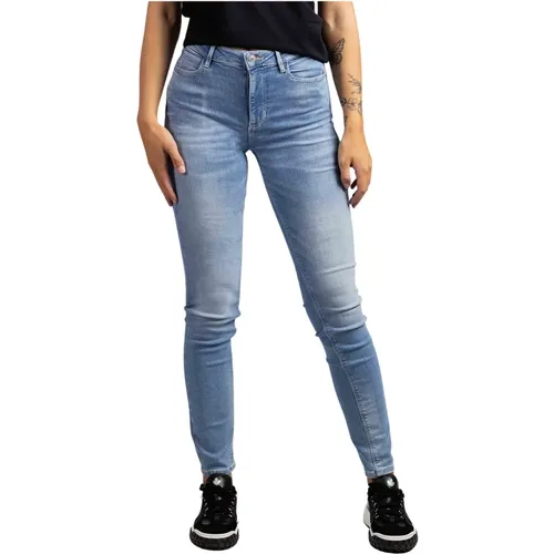Skinny Jeans Damen Hellblau , Damen, Größe: W28 L29 - Guess - Modalova