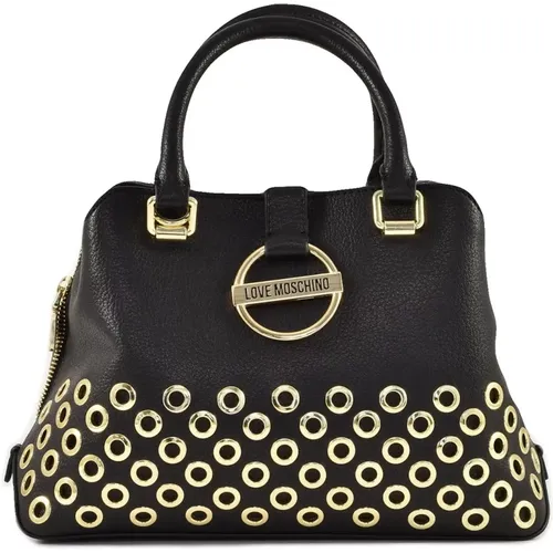 Handbag with Signature Dust Bag , female, Sizes: ONE SIZE - Love Moschino - Modalova
