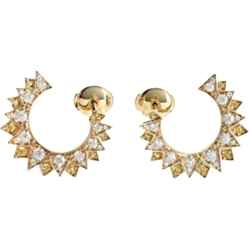 Pre-owned Gold earrings , female, Sizes: ONE SIZE - Piaget Pre-owned - Modalova