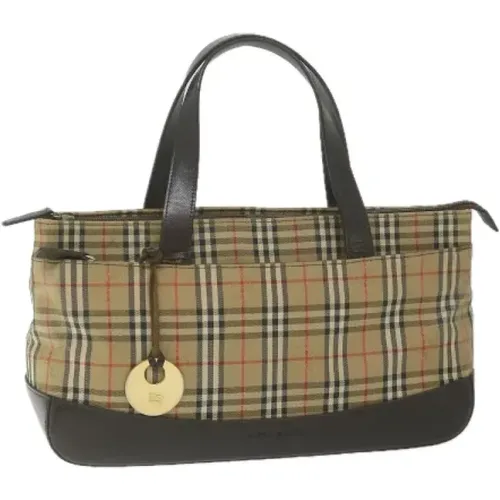 Pre-owned Canvas handbags , female, Sizes: ONE SIZE - Burberry Vintage - Modalova