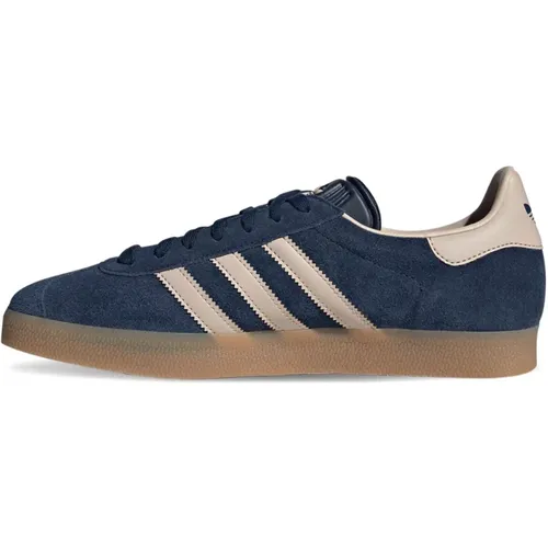 Sneakers, male, , Size: 13 US Night Indigo Wonder Taupe Gazelle Sneakers - Adidas - Modalova