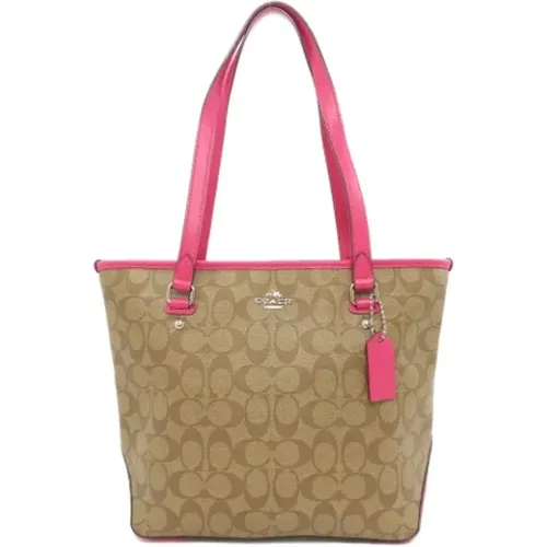 Pre-owned Tote Bags, female, , Size: ONE SIZE Pre-owned Plastic shoulder-bags - Coach Pre-owned - Modalova