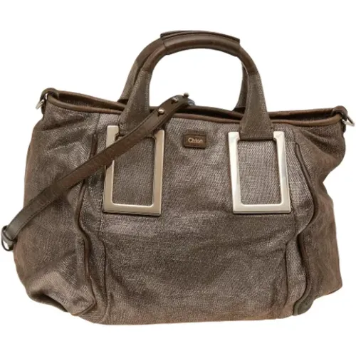 Pre-owned Suede handbags , female, Sizes: ONE SIZE - Chloé Pre-owned - Modalova
