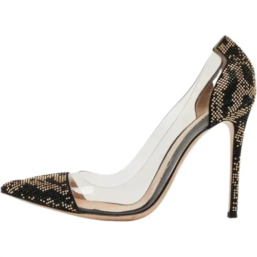 Pre-owned Pumps, female, , Size: 8 US Pre-owned Fabric heels - Gianvito Rossi Pre-owned - Modalova