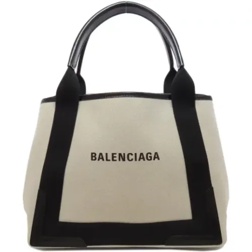 Pre-owned Tote Bags, female, , Size: ONE SIZE Pre-owned Canvas balenciaga-bags - Balenciaga Vintage - Modalova