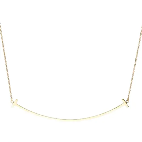 Pre-owned Jewellery, female, , Size: ONE SIZE Pre-owned Gold necklaces - Tiffany & Co. Pre-owned - Modalova