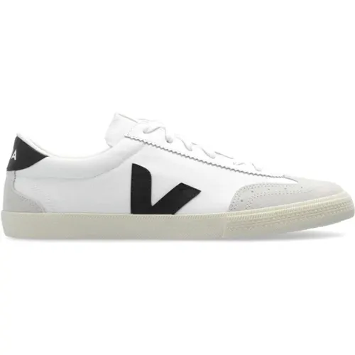 Sneakers, male, , Size: 9 US Volley Canvas sneakers - Veja - Modalova