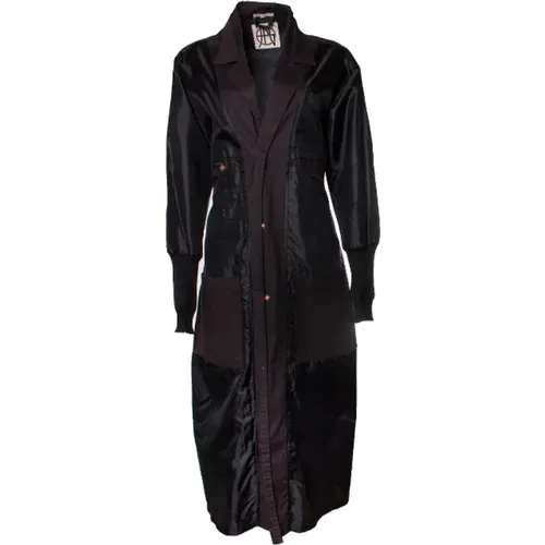 Pre-owned Coats, female, , Size: M Pre-owned Cotton outerwear - Jean Paul Gaultier Pre-owned - Modalova