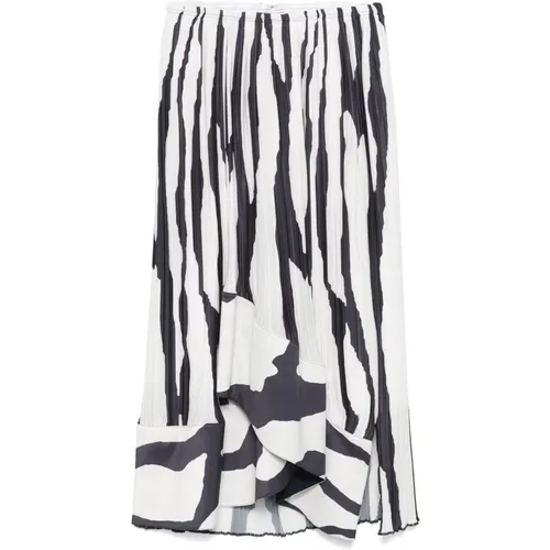 Zebra Print Cascade Rock Lanvin - Lanvin - Modalova