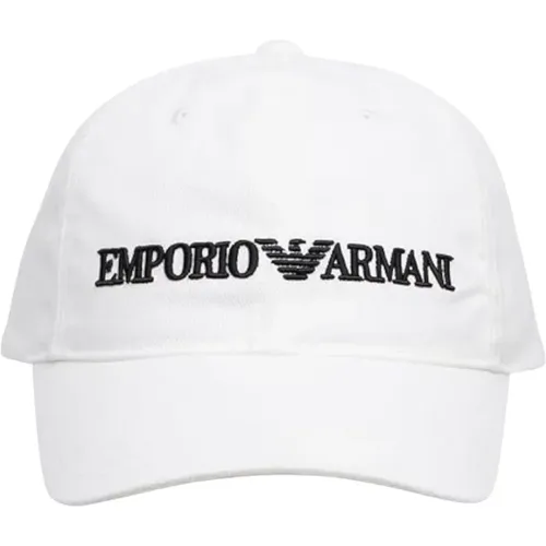 Caps, male, , Size: ONE SIZE Baseball Cap Classic Style Black - Emporio Armani - Modalova