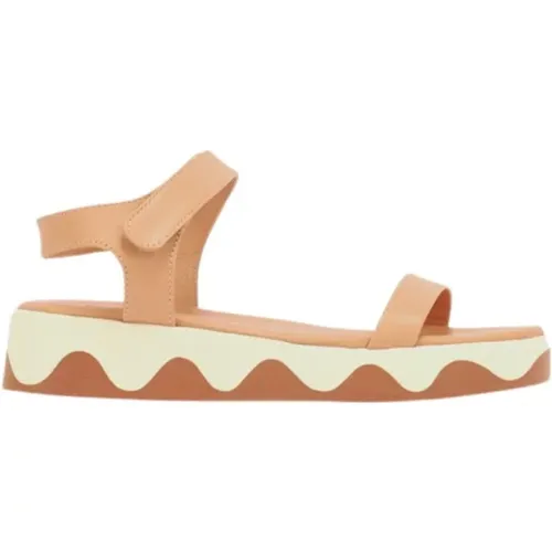 Salamina Flache Ledersandalen - Ancient Greek Sandals - Modalova