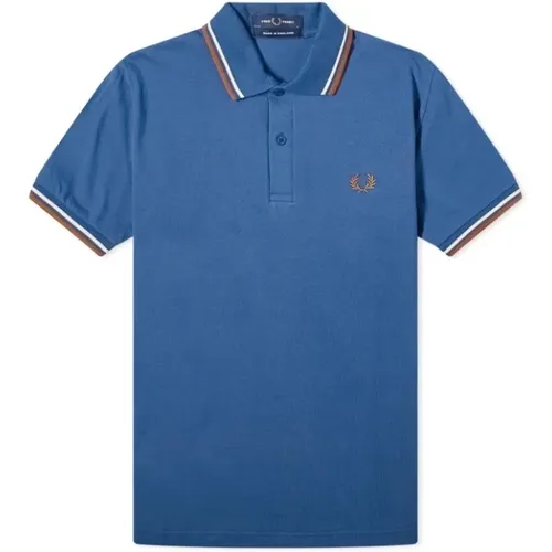 Polo Shirts, male, , Size: 4XS Original Twin Tipped Polo - Fred Perry - Modalova