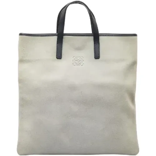 Pre-owned Tote Bags, female, , Size: ONE SIZE Pre-owned Leather handbags - Loewe Pre-owned - Modalova