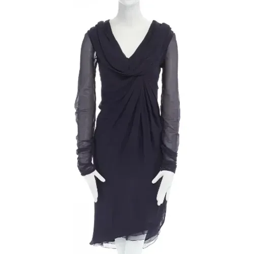Pre-owned Silk dresses , female, Sizes: S - Valentino Vintage - Modalova