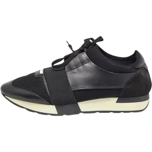 Pre-owned Sneakers, female, , Size: 12 US Pre-owned Leather sneakers - Balenciaga Vintage - Modalova