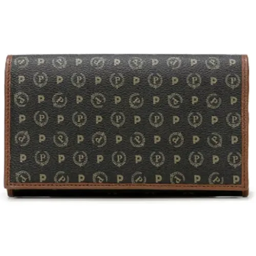 Womens Heritage Wallet with Flap , female, Sizes: ONE SIZE - Pollini - Modalova