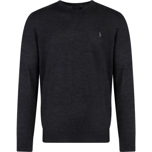 Grey Knitwear Aw23 Merino Wool Sweater , male, Sizes: XL - Ralph Lauren - Modalova