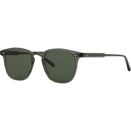 Crystal Green Sunglasses Brooks Sun , unisex, Sizes: 47 MM - Garrett Leight - Modalova